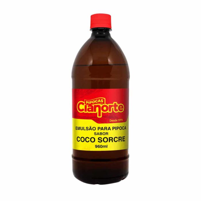 Emulsão para Pipocas sabor Coco Sorcre 960ml