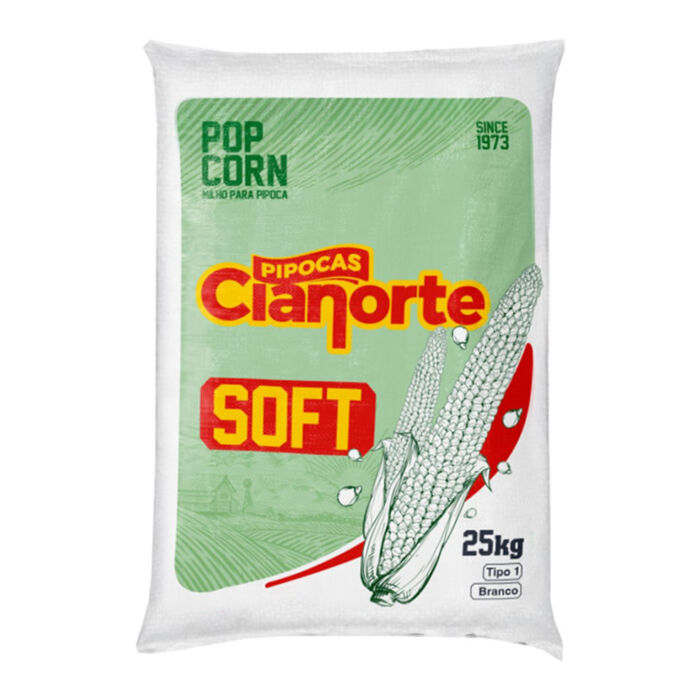 Milho para Pipoca Soft 25kg